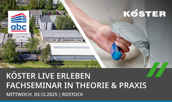 Fachseminar der KÖSTER BAUCHEMIE AG