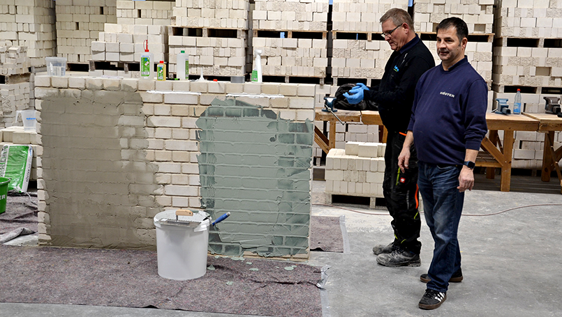 Darstellung einer Flächenabdichtung mit dem Produkt NB 4000 von KÖSTER