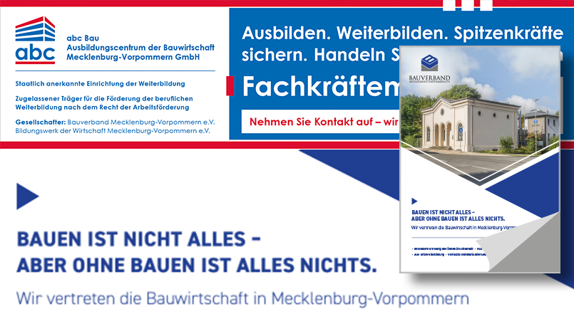Broschüre Bauverband M-V e.V.