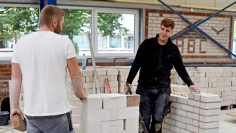 Bild 04 | German Craft Skills 2025 abc Bau M-V GmbH German Craft Skills 2025 – Sebastian Borgwardt und Kjell Hildebrandt