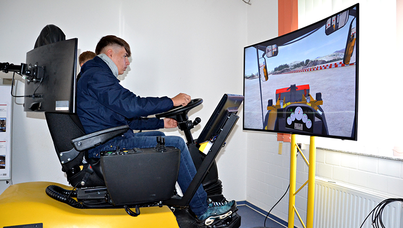 Bild 22 | Baumaschinensimulator abc Bau M-V GmbH Baumaschinensimulator