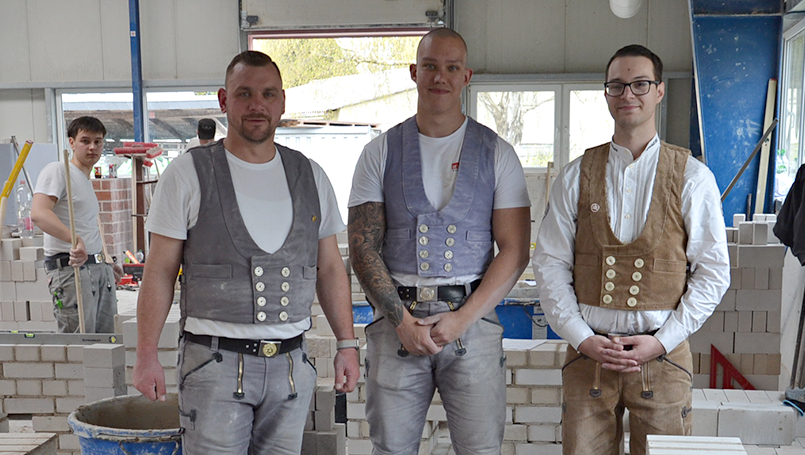 Bild 02 | Meister/in im Maurer- und Betonbauer-Handwerk – Beginn der Prüfung Teil 1 abc Bau M-V GmbH Angehende Meister im Maurer- und Betonbauer-Handwerk