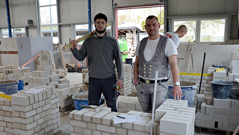 Bild 03 | Meister/in im Maurer- und Betonbauer-Handwerk – Beginn der Prüfung Teil 1 abc Bau M-V GmbH Angehende Meister im Maurer- und Betonbauer-Handwerk