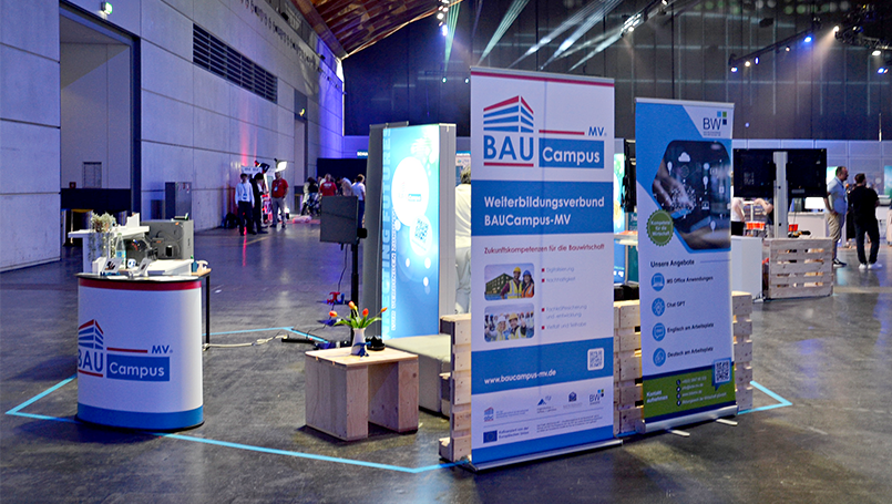 Bild 02 | BAUCampus-MV auf der NØRD 2026 abc Bau M-V GmbH BAUCampus-MV auf der NØRD 2026 – BAUCampus-MV Messestand