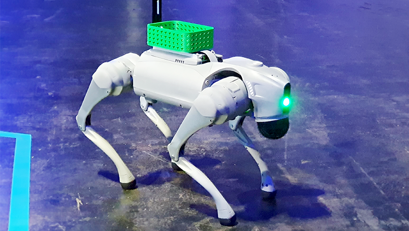 Bild 06 | BAUCampus-MV auf der NØRD 2026 abc Bau M-V GmbH BAUCampus-MV auf der NØRD 2026 – KI-Roboterhund