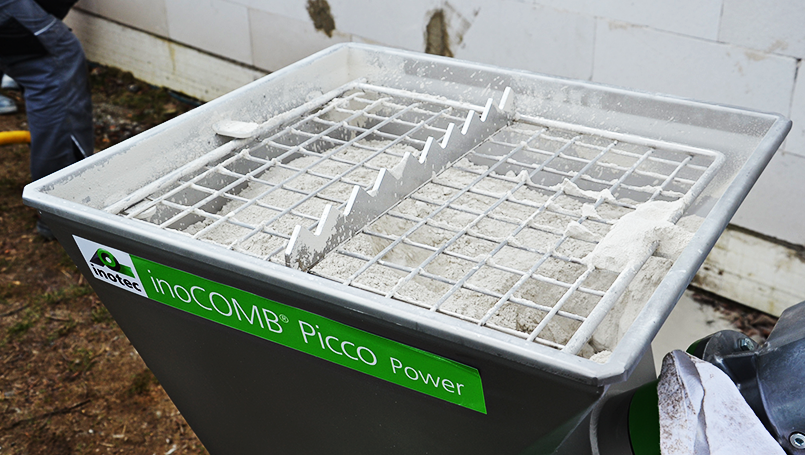 Bodenausgleich mit der INOTEC GmbH und Sievert Bau­stoffe SE & Co. KG