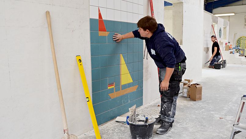 Bild 01 | German Craft Skills 2026 abc Bau M-V GmbH German Craft Skills 2026 - Fliesen-, Platten- und Mosaikleger