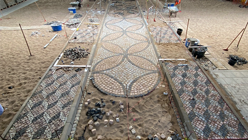 Bild 11 | Abschlussprojekt Straßenbauer 2024 abc Bau M-V GmbH Baufortschritt nach einer Woche