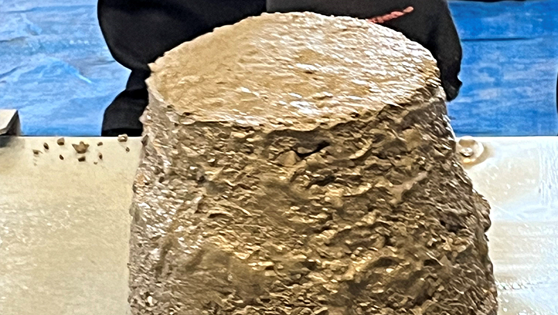 Bild 10 | Ausbreitversuch Frischbeton abc Bau M-V GmbH Ausbreitversuch Frischbeton