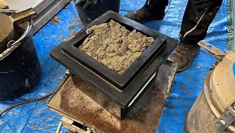 Bild 13 | Frischbetonprüfung abc Bau M-V GmbH Frischbetonprüfung