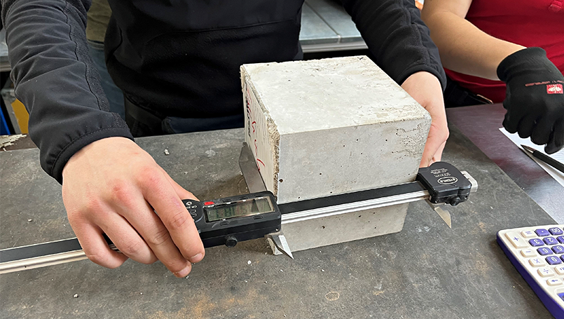 Bild 14 | Festbetonprüfung abc Bau M-V GmbH Festbetonprüfung