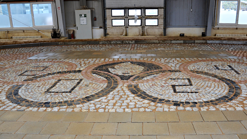 02 | Ausbildungsprojekt Pflasterarbeit anlässlich der Olympischen Spiele 2024 in Paris abc Bau M-V GmbH Ausbildungsprojekt Pflasterarbeit anlässlich der Olympischen Spiele 2024 in Paris