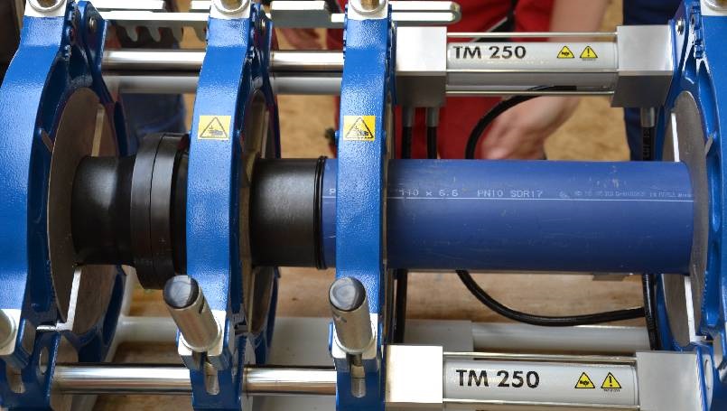 Heizelementestumpfschweißgerät