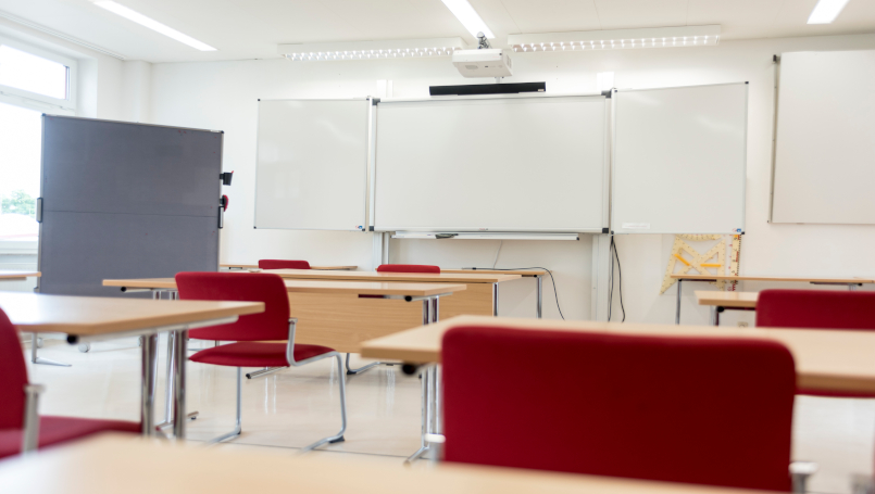 Schulungsraum Schulungsraum mit Whiteboard